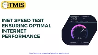 INET Speed Test Ensuring Optimal Internet Performance