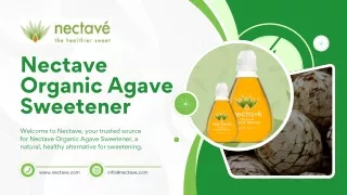 Nectave Organic Agave Sweetener