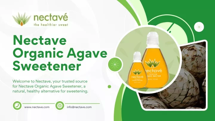 nectave organic agave sweetener