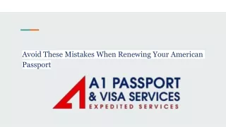 avoid these mistakes when renewing your american passport