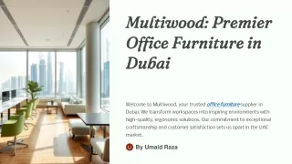 Elevate Your Workspace with Multiwood