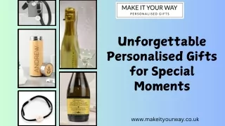 Unforgettable Personalized Gifts | Make It Your Way