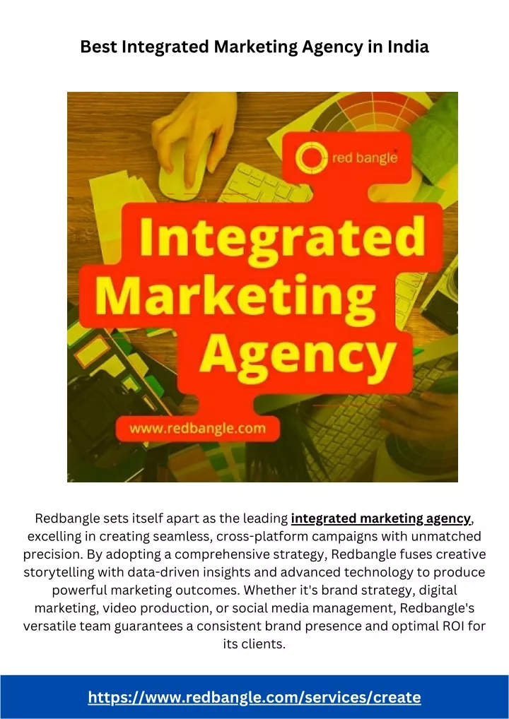 best integrated marketing agency in india