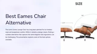 best eames chair alternative