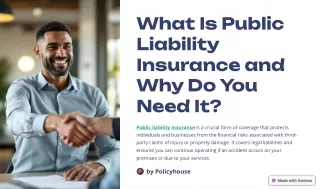 What Is Public Liability Insurance and Why Do You Need-It