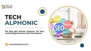 The Best SEO Services Company