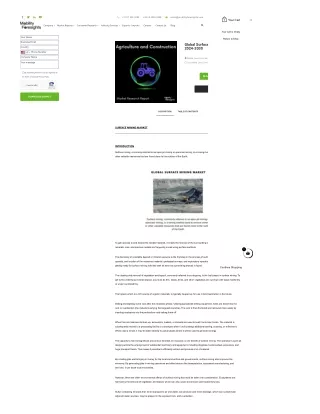 Surface Mining Market