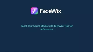 Boost Your Social Media with Facewix