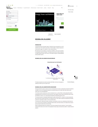 Microbial Fuel Cell Market