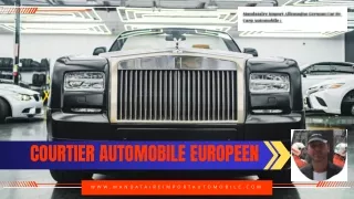 COURTIER AUTOMOBILE EUROPEEN