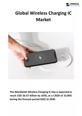 global wireless charging ic market