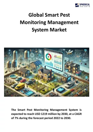global smart pest monitoring management system
