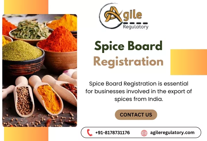 spice board registration