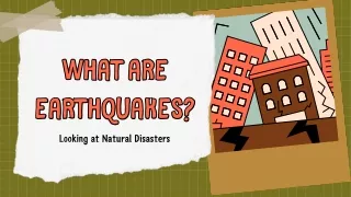 Understanding Earthquakes: Causes, Impacts, and Early Warning Solutions
