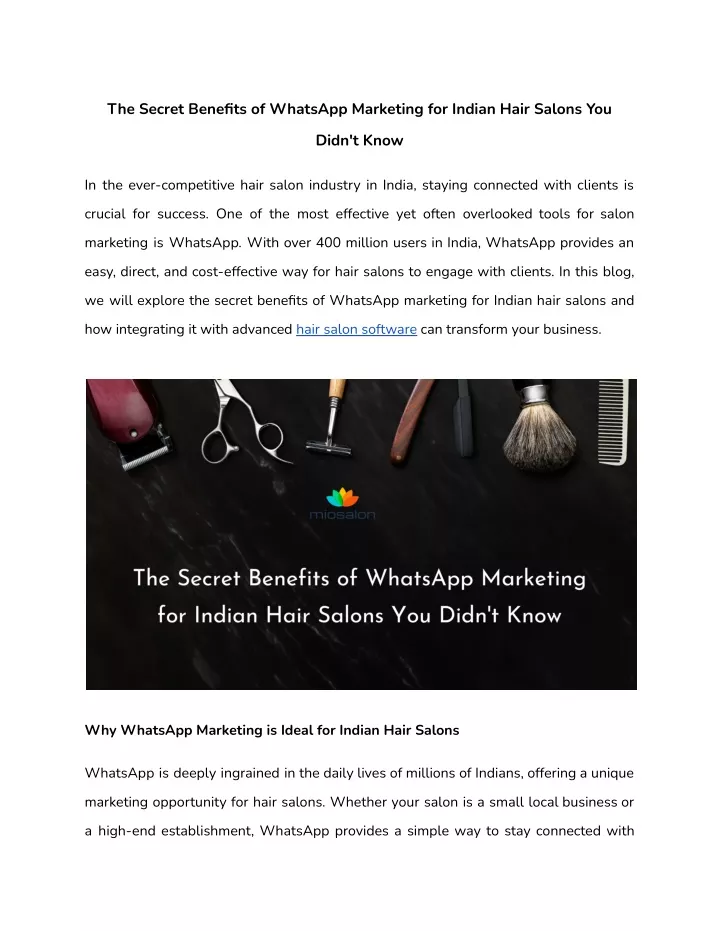 the secret benefits of whatsapp marketing