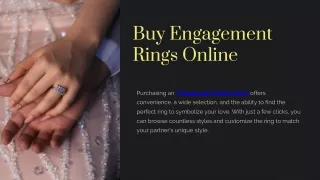 Discover the Art of Commitment – Buy Engagement Rings Online