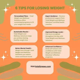 Total Weight and Wellness Solutions Benefits of a Weight Loss Program