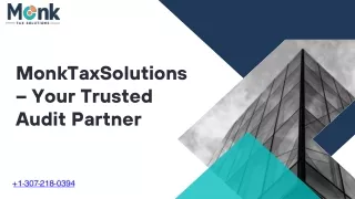 Why Choose MonkTaxSolutions for Audit Services?
