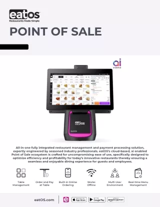 Point of Sale (POS) Systems | Enhance Business Efficiency Experience