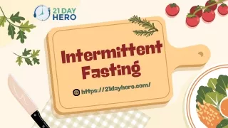 intermittent fasting https 21dayhero com