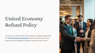 United Economy Refund Policy