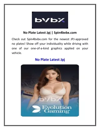 no plate latest jpj spin4bvbx com