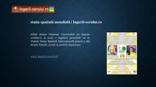stația spațială mondială | Ingerii-cerului.ro