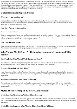 instagram has revolutionized the means