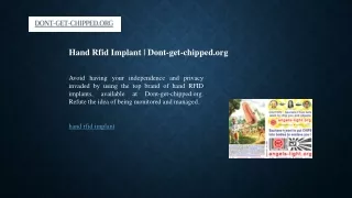Hand Rfid Implant | Dont-get-chipped.org