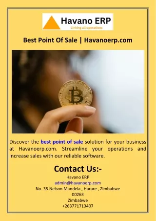 Best Point Of Sale  Havanoerp.com
