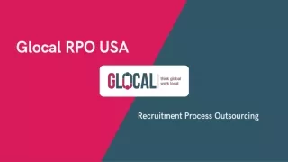 Recruitment Process Outsourcing USA - Glocal RPO