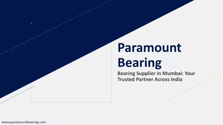 paramount bearing