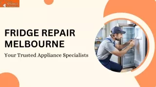 Fridge Repair Melbourne