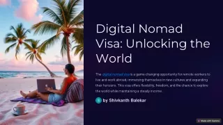 digital nomad visa unlocking the world