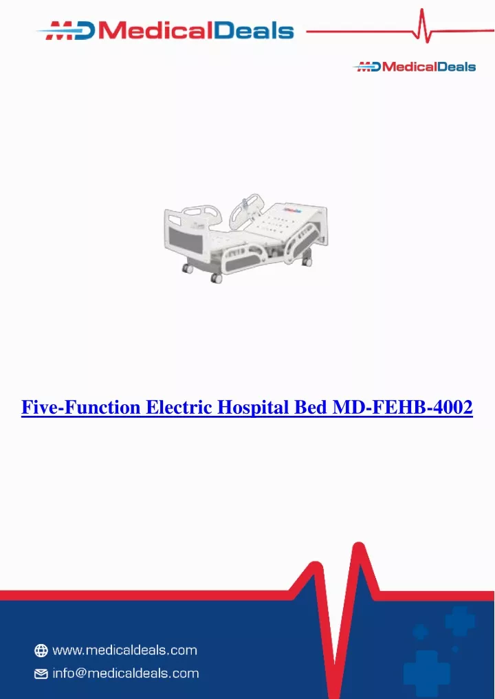 five function electric hospital bed md fehb 4002