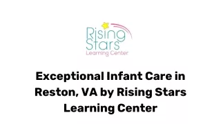 Exceptional Infant Care in Reston, VA – Nurturing Growth