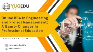 online bba in engineering