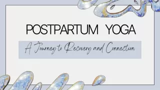 Postpartum Yoga