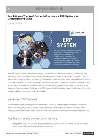 erp crm provider