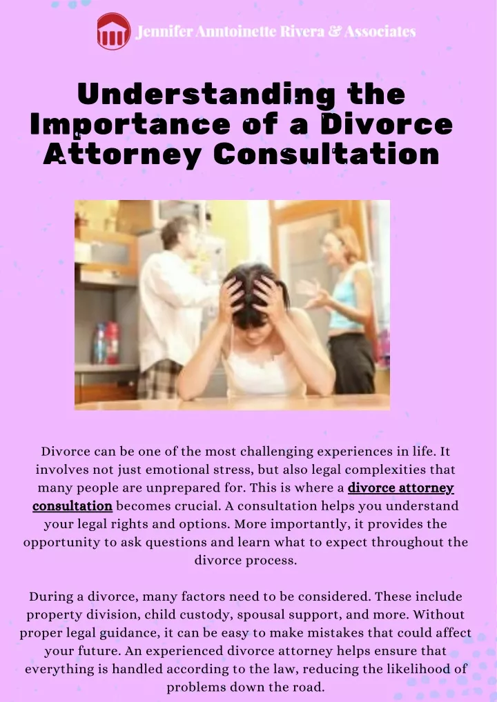 understanding the importance of a divorce