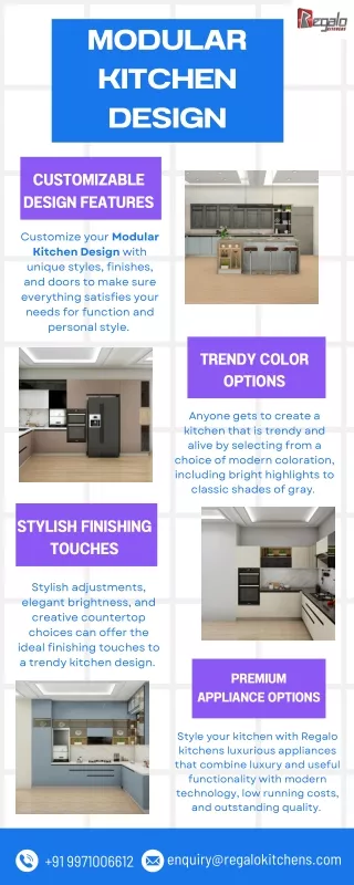 modular kitchen design