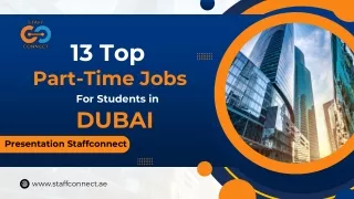 13 Top Part-Time Jobs For Students in Dubai