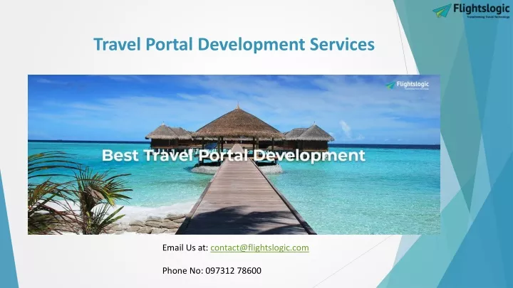 travel portal development services