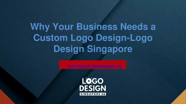 why your business needs a custom logo design logo