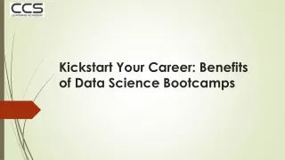 Kickstart Your Career: Benefits of Data Science Bootcamps