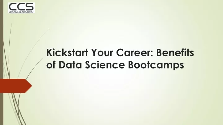 kickstart your career benefits of data science bootcamps