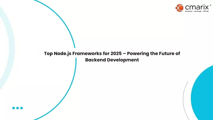 top node js frameworks for 2025 powering