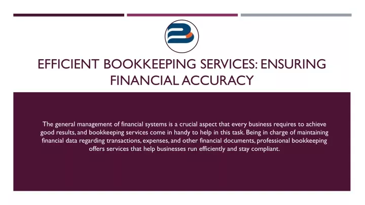 efficient bookkeeping services ensuring financial accuracy