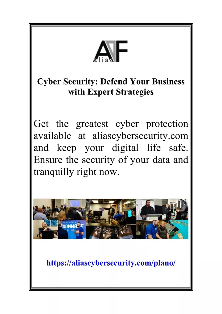 cyber security defend your business with expert