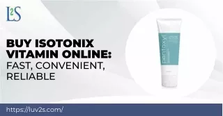 Buy Isotonix Vitamin Online: Fast, Convenient, Reliable